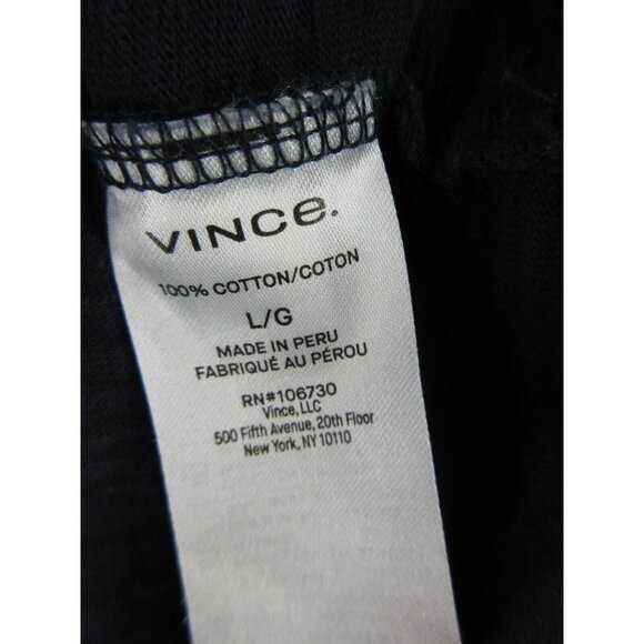 Vince Polo Shirt Large Pullover Golf Preppy Casual Collared Cotton - Picture 9 of 10